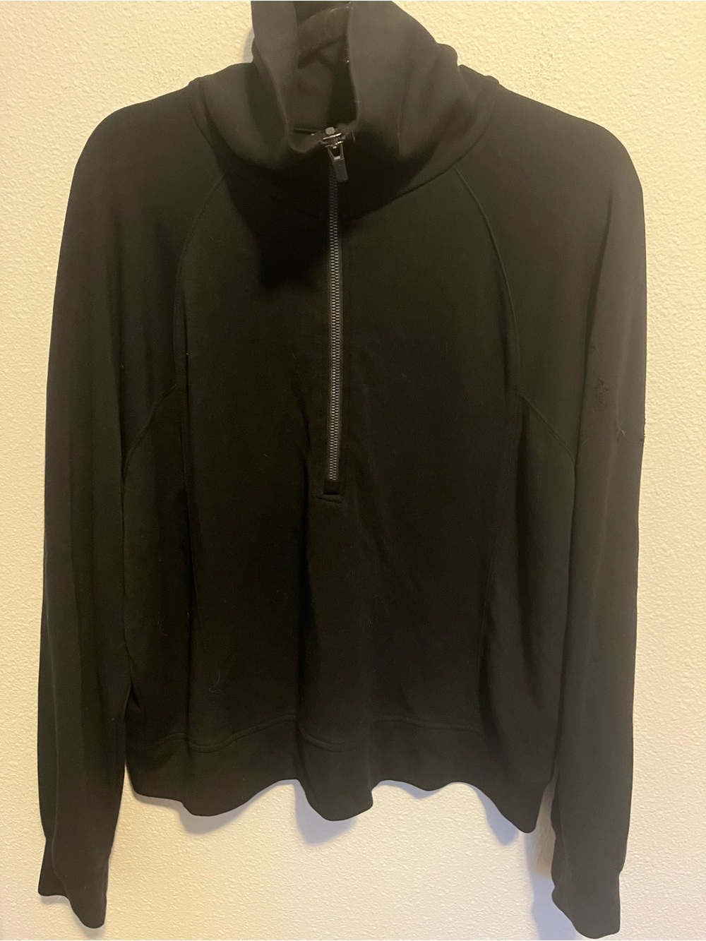 Danskin Black Half-Zip Women's Pullover Hoodie